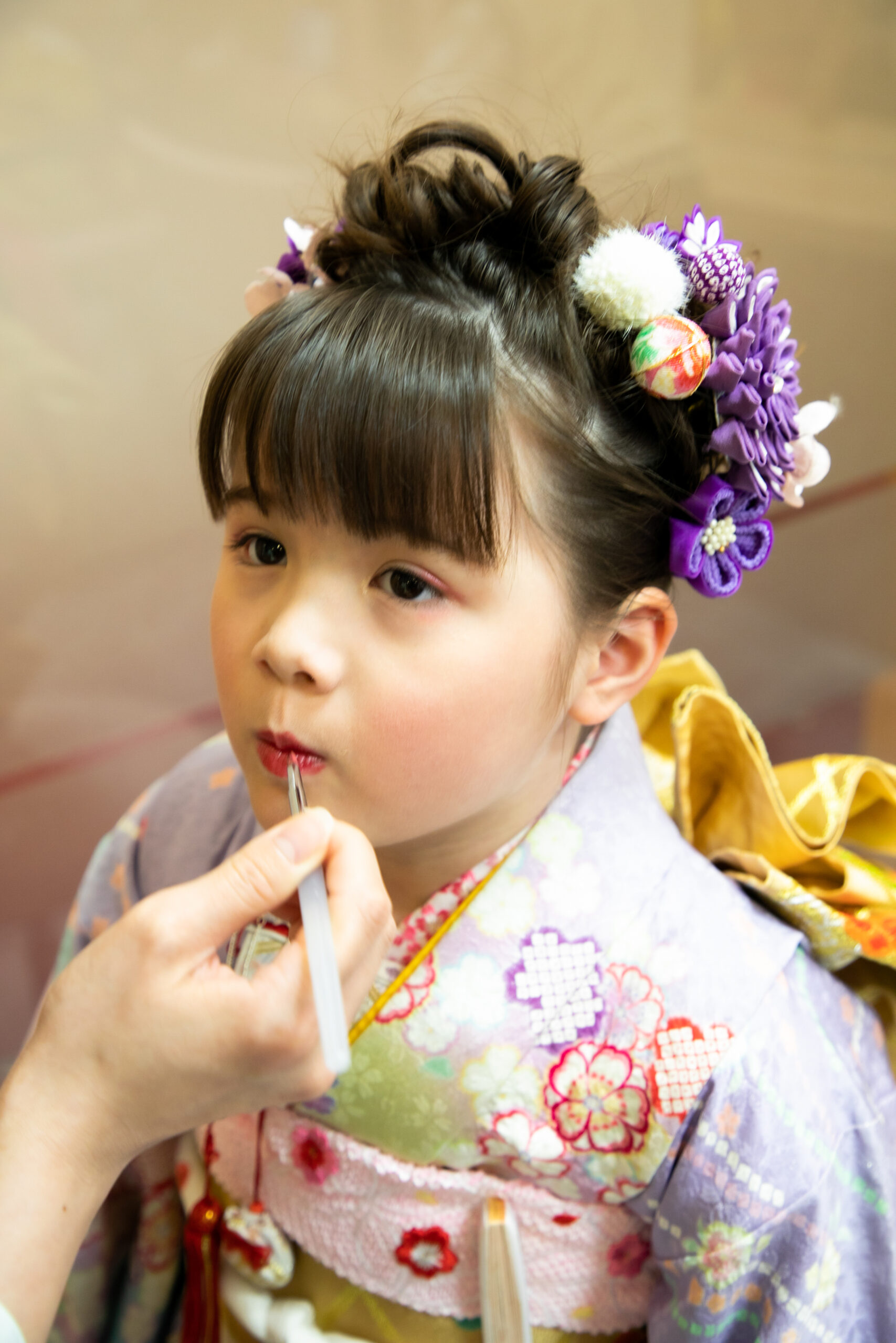 千葉 七五三7歳 レンタルメイクの画像